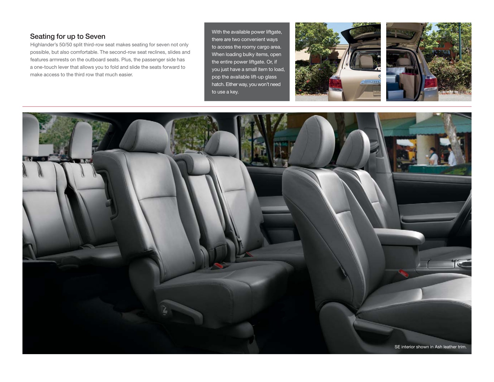 2012 Toyota Highlander Brochure Page 10